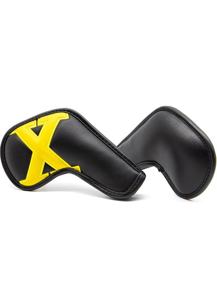 Golf Kulübü Başkanı Demir Kapak Seti Hibrit Headcover Siyah Kapakları 10 Adet (Yurt Dışından) fırsatları
