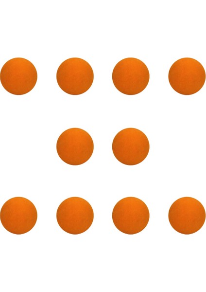 10 Parça Eva Köpük Golf Salıncak Egzersizleri Pratik Eğitim Topları Turuncu (Yurt Dışından) fiyatları