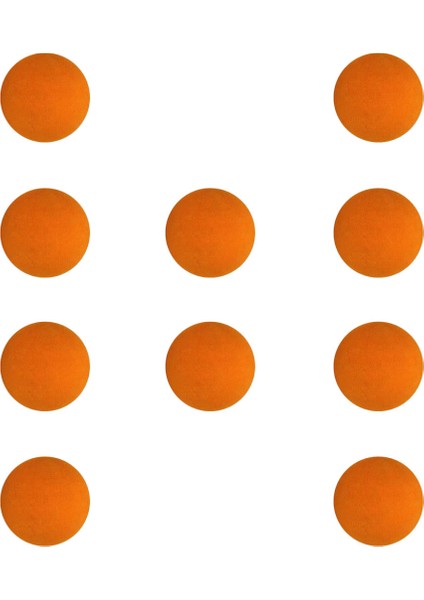 10 Parça Eva Köpük Golf Salıncak Egzersizleri Pratik Eğitim Topları Turuncu (Yurt Dışından) fırsatları