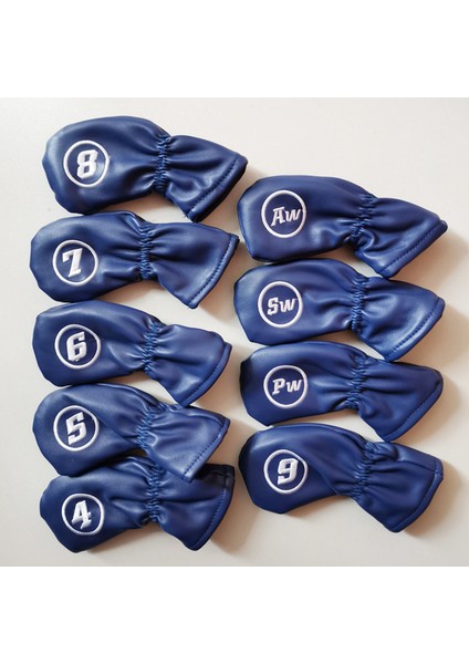 Yuvarlak Ahşap Eşyası Depolama Tutucu Mutfak Ahşap Çatal Dekor Jar 11X8 cm - Mavi (Yurt Dışından) fırsatları