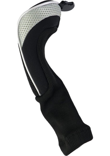 Uzun Boyun Golf Kulübü Headcover Ahşap Sürücü Kafa Kapak Golf Kutup Kol Gri (Yurt Dışından) fırsatları