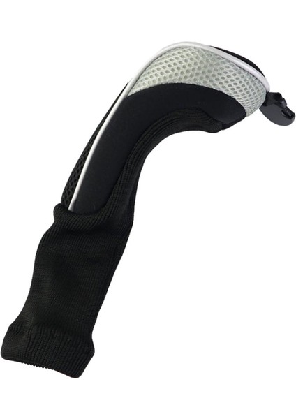 Uzun Boyun Golf Kulübü Headcover Ahşap Sürücü Kafa Kapak Golf Kutup Kol Gri (Yurt Dışından) indirimleri