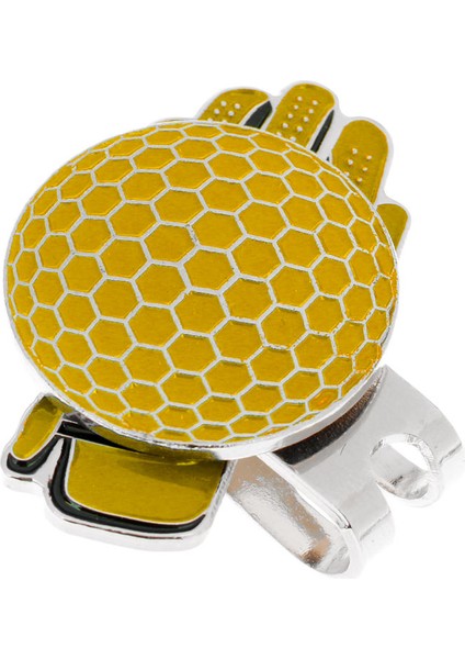 Şekil Golf Şapka Klip Manyetik Top Marker Golfçü Sarı (Yurt Dışından) fırsatları