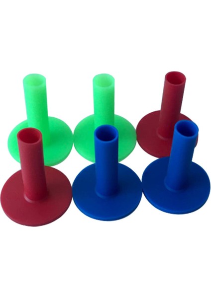 6 Paketler Kauçuk Golf Tee Tutucu Golf Sürüş Ranımı Için Tee Prince 65MM (Yurt Dışından) modelleri