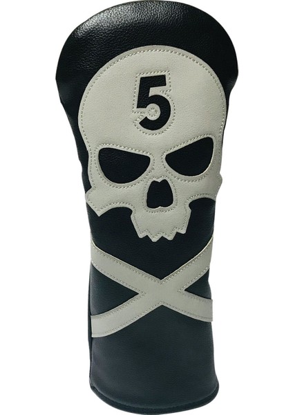 Su Geçirmez Pu Deri Golf Headcover No. 1 3 5 Ut Ahşap Fairways Sürücü Hibrid Kafa Kapak Koruyucu Kılıf No. Tag, Golf Aksesuarları - No.5 (Yurt Dışından)