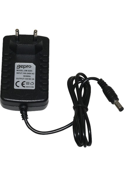 Gepro UM-0285, 12 V 2 A Adaptör