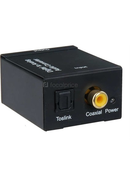 Dijital Analog Ses Çevirici Optik Rca Ses Çevirici