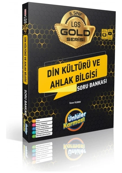 Ünlüler Karması 8. Sınıf Gold Serisi Din Kültürü ve Ahlak Bilgisi Soru Bankası