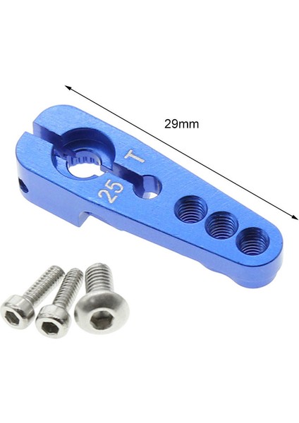F Fityle 25T Servo Boynuz Direksiyon Kelepçesi Kolu 1/8 1/10 Rc Paletli (Yurt Dışından)