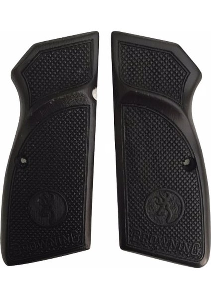 Arslantaş Browning Kabze Lazer Kesim Kabze Ceviz Ağacı Kabze Browning 14 Lü Kabze