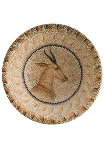 Porselen Mezopotamya Geyik Gourmet Kase 16 cm 400 cc 6'lı