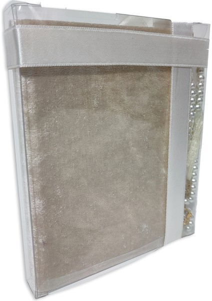 Inci Tesbihli Kutulu Kadife Yasin 10 Adet Set - Krem fiyatları