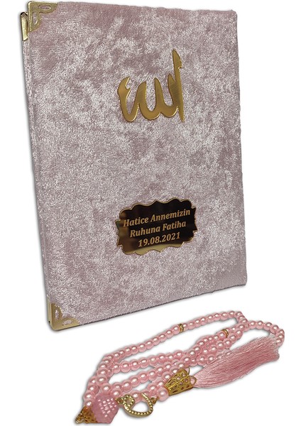 Inci Tesbihli Kutulu Kadife Yasin 10 Adet Set - Pudra modelleri