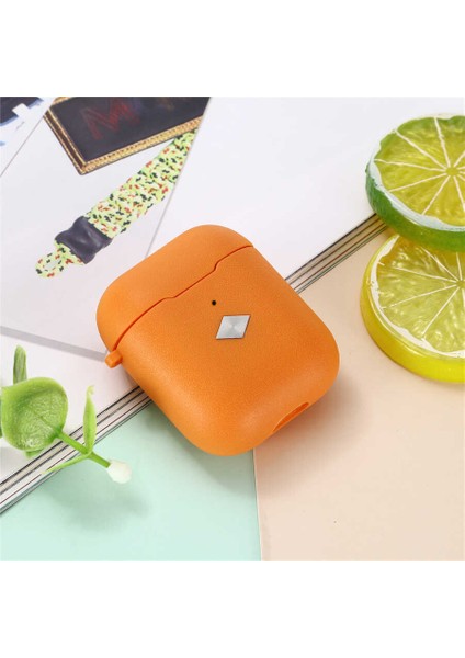 Case 4U Apple Airpods Kılıf Mat Esnek Airbag 19 Koyu Mor