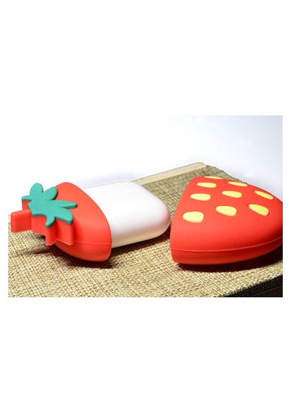 Apple Airpods Pro Kılıf Darbe Emici Silikon Airbag 12 Çilek fiyatları