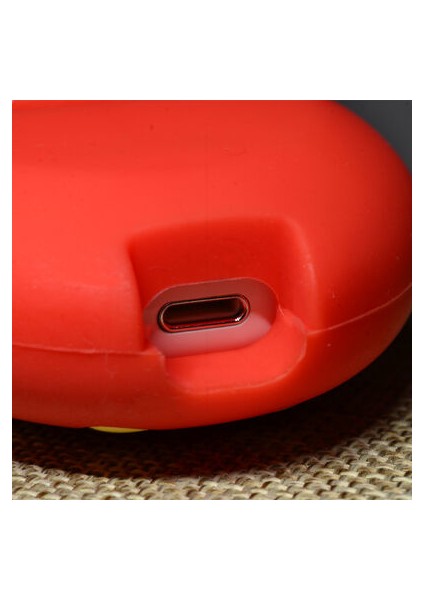 Apple Airpods Pro Kılıf Darbe Emici Silikon Airbag 12 Çilek modelleri