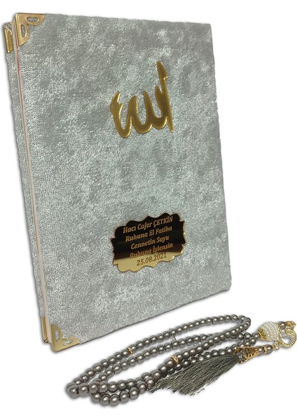 Inci Tesbihli Keseli Kadife Yasin 10 Adet Set fiyatları