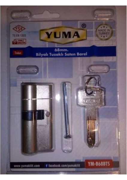 Bilyalı Barel 68MM Blister - YM-B68BS