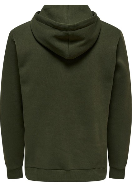 Jack Jones Onsceres Fermuarlı Kapşonlu Erkek Sweat 22018684