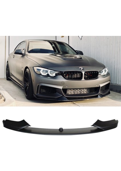 Bmw F33 4 Serisi M Ön Lip Ön Tampon Eki 4 Prç. 2014 - 2019 Piona Black fiyatları