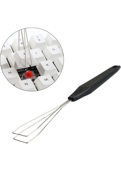 F Fityle Çelik Anahtar Keycap Temizleme Aracı (Yurt Dışından)