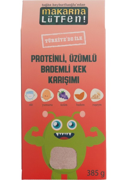 Proteinli Üzümlü & Bademli Kek Karışımı