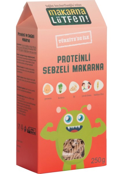 Proteinli & Sebzeli Makarna