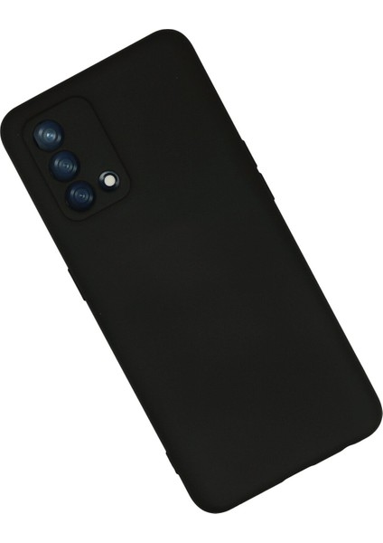 Oppo A74 4g Kılıf Lansman Içi Kadife Lüx Tasarım Silikon Kapak - Siyah fiyatları