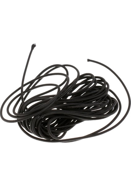 Siyah Elastik Bungee Halat Şok Kordon Bağlama Kayışı 32FT 0.12 "dia. 10M (Yurt Dışından)