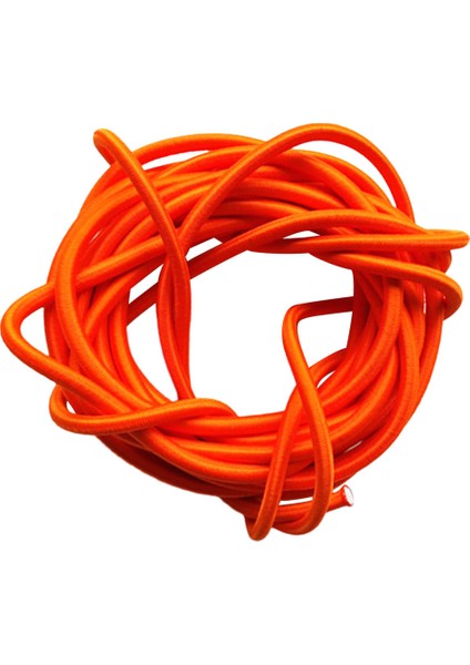 Elastik Bungee Şok Kordon Halat Kamp Araçları Aksesuarları 5mm x 3m Turuncu (Yurt Dışından) modelleri