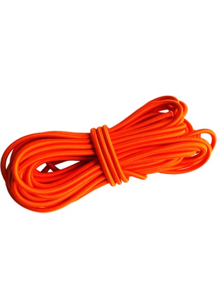 Elastik Bungee Şok Kordon Halat Kamp Araçları Aksesuarları 5mm x 3m Turuncu (Yurt Dışından) fırsatları