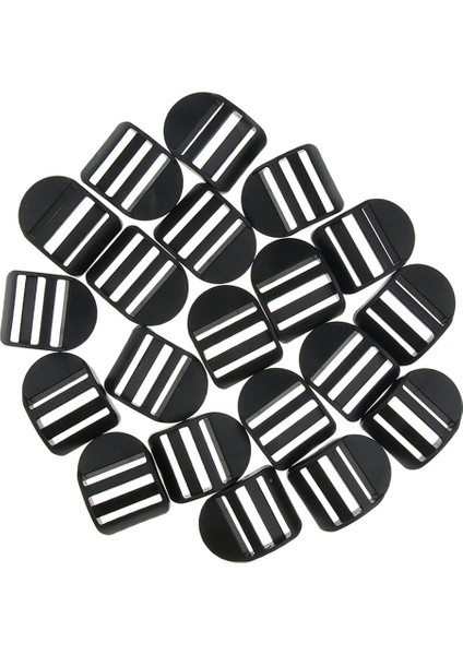 20 Adet Kamp Bel Sapanlar Tokaları Klipler Dokuma Tokaları Açık Aracı 25MM (Yurt Dışından)