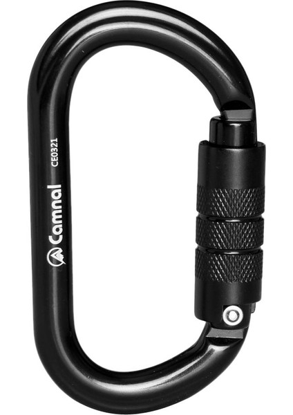 25KN Alüminyum Kaya Tırmanışı Güvenliği D Tipi Karabina Black Auto (Yurt Dışından) fiyatları