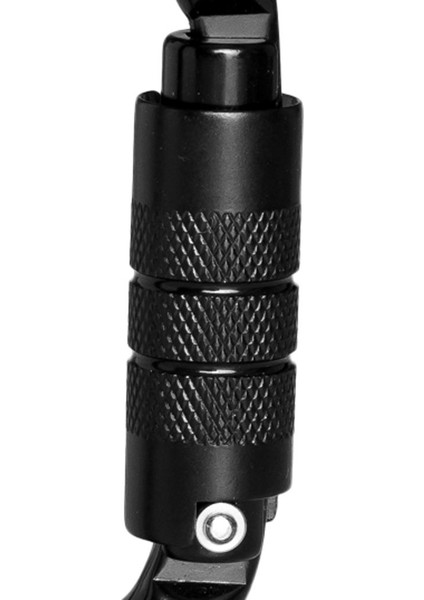 25KN Alüminyum Kaya Tırmanışı Güvenliği D Tipi Karabina Black Auto (Yurt Dışından) fırsatları