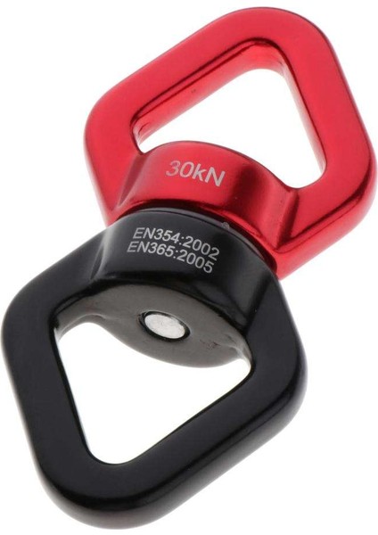 30KN Rotary Bağlayıcı Hamak Salıncak Spinner Halat Döner Konektörü Kırmızı (Yurt Dışından) fiyatları