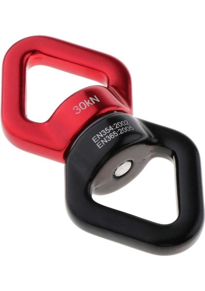 30KN Rotary Bağlayıcı Hamak Salıncak Spinner Halat Döner Konektörü Kırmızı (Yurt Dışından) modelleri