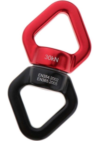 30KN Rotary Bağlayıcı Hamak Salıncak Spinner Halat Döner Konektörü Kırmızı (Yurt Dışından) fırsatları