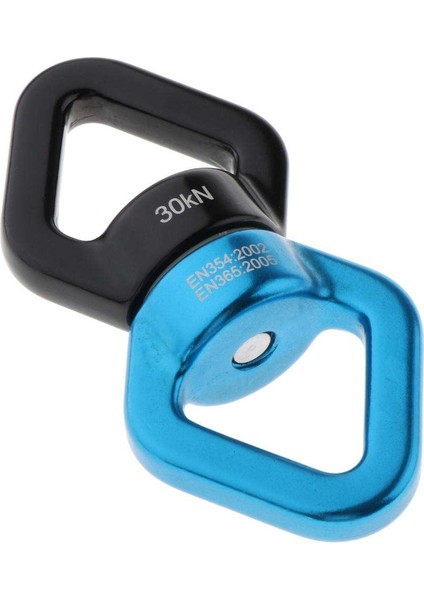 30KN Rotary Bağlayıcı Hamak Salıncak Spinner Halat Döner Konnektör Siyah (Yurt Dışından) modelleri