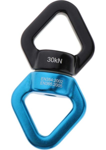 30KN Rotary Bağlayıcı Hamak Salıncak Spinner Halat Döner Konnektör Siyah (Yurt Dışından) fırsatları