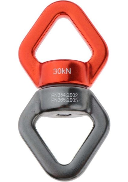 30KN Rotary Bağlayıcı Hamak Salıncak Spinner Halat Döner Bağlayıcı Turuncu (Yurt Dışından)
