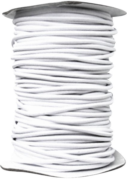 4mm x Şok Kablosu / Bungee Kordon - Kamp, ​​tekne, Karavan, Gölgelik 3m Beyaz (Yurt Dışından) fiyatları