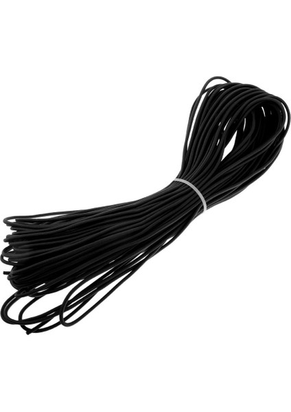 2mm Elastik Bungee Halat Şok Kordon Kravat Aşağı - Tekne / Römork 30M Siyah Kapakları (Yurt Dışından)