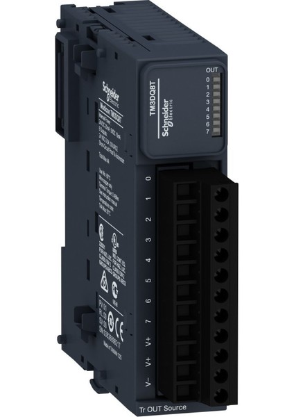 TM3DQ8T | Schneider Modicon Tm3 Genişleme Modülü - 8 Dijital Çıkışı - TM3DQ8T