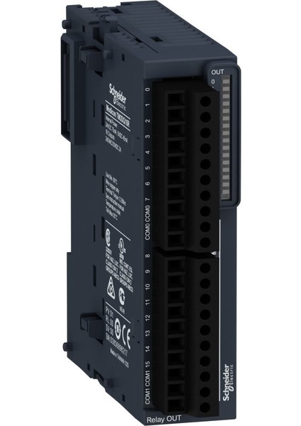 TM3DQ16R | Schneider Modicon Tm3 Genişleme Modülü - 16 Röle Çıkışı - TM3DQ16R