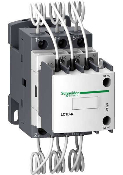 LC1DFKM7 | Schneider Tesys D Serisi 12,5kvar Kompanzasyon Kontaktörü - 220 Vac Bobin