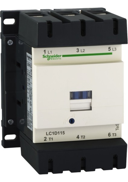 LC1D115M7 | Schneider Tesys D Serisi 3 Kutup 115A Kontaktör - 220 Vac Bobin