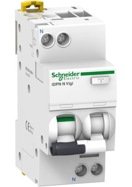 A9D41625 | Schneider Kaçak Akım Korumalı Otomatik Sigorta - 25 Amper, 1p+N , 300MA, 6ka, C Eğrisi - Monoblok