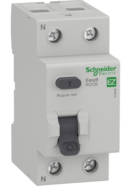 EZ9R05240 | Schneider Kaçak Akım Koruma Rölesi - 40 Amper, 2 Kutup , 30MA , Ac Sınıfı - Easy