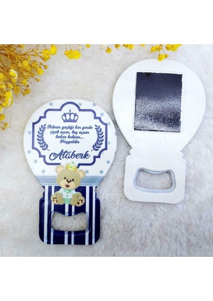 30 Adet Ayıcıklı Bebek Mevlüt Magnetler Balon Açacak HDBL32
