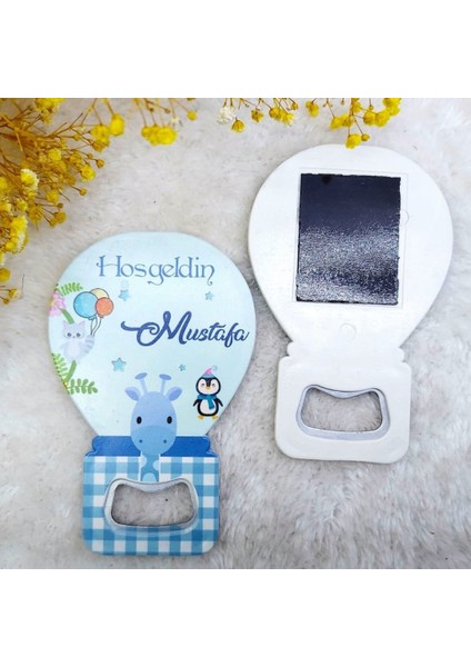30 Adet Erkek Bebek Magnetler Balon Açacak HDBL33